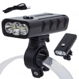 Svetlo na bicykel s funkciou powerbanky a LED CREE XM-L T6