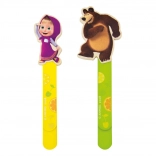 Drevená záložka do knihy Máša a medveď Bino