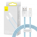 Baseus Dynamic kábel USB–Lightning 1 m, rýchle nabíjanie 2,4 A, modrý