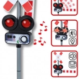 Železničné závory so svetlom a zvukom pre deti