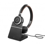 jabra evolve 65 stereo s nabíjacím stojanom a usb adaptérom