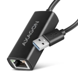 AXAGON USB-A gigabitový ethernetový adaptér 3.2 Gen 1 s automatickou inštaláciou