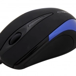 Optická Myš Esperanza Sirius čierna-modrá