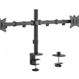 Stolné nastaviteľné rameno pre dva monitory, do 32 palcov, 9 kg