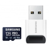 pamäťová karta samsung microsdxc pro ultimate 128 gb, 200 mb/s, uhs-i u3 v30 a2