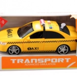 Plastové taxi na batérie so svetlami a zvukmi