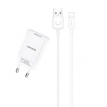 Nabíjačka USAMS 1xUSB T21 Lightning 2,1A