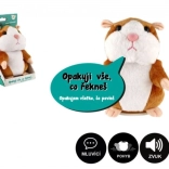 Hovoriaci plyšový škrečok Miško