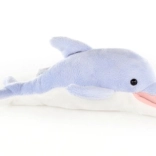 Plyšový delfín svetlomodrý 25 cm