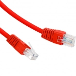 Sieťový kábel UTP Cat 6 RJ-45 0,25 m červený