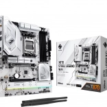 ASRock X870 Steel Legend WiFi – základná doska ATX pre AM5 s DDR5, PCIe 5.0 a USB4