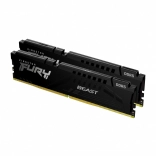 pamäť ddr5 kingston fury beast 32 gb (2×16 gb) 6000 mhz cl36 expo čierna