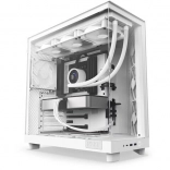 počítačová skriňa NZXT H6 Flow biela s bočným oknom