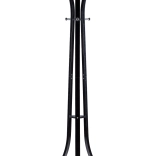 Stojanový vešiak na oblečenie čierny ModernHome