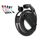 Prenosná nabíjačka pre elektromobily BESEN PCD050, 16,5 kW, s adaptérmi