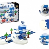 Wader Play Tracks City policajná stanica, dráha 3,8 m s 3 autíčkami