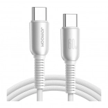 USB‑C kábel na USB‑C 60 W, 1,2 m, sivý – Joyroom